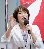Japan upper house election campaign