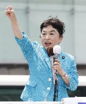 Japan upper house election campaign