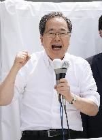 Japan upper house election campaign