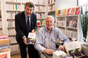 Michel Barnier Signed His Book - Nice