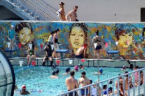 Illustrations of the Heatwave - Paris