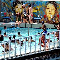 Illustrations of the Heatwave - Paris