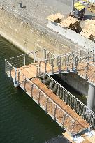 Preparation of The Bercy Site for The Opening of Swimming in The Seine - Paris
