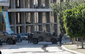 Israeli Soldier During Raid in Nablus
