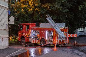 Fire emergency call