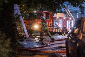 Fire emergency call