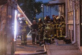 Fire emergency call