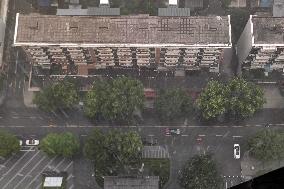 Rainstorm Yellow Alert in Chengdu