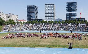 Estonian Song and Dance Festival preparations