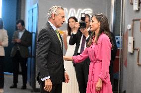 Queen Letizia At FAD Youth Foundation Meeting - Madrid