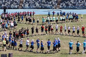 Estonian Song and Dance Festival preparations