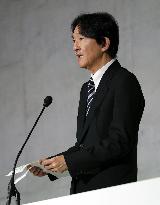 Crown prince at Osaka expo