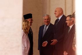 Meloni and Anwar Bin Ibrahim Meet in Rome - Italy