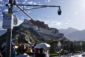 Lhasa in Tibet