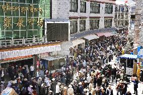 Lhasa in Tibet