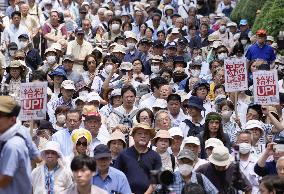 Japan upper house election campaign