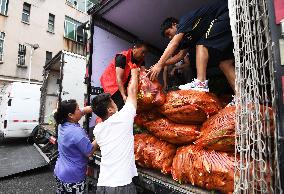Flood Control Supplies To Rongjiang