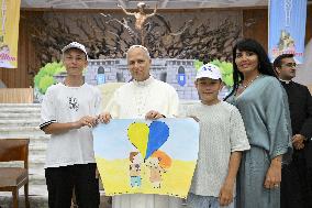 Pope Leo XIV Meets With Over 600 Children - Vatican