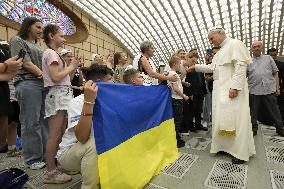 Pope Leo XIV Meets With Over 600 Children - Vatican