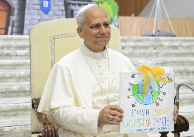 Pope Leo XIV Meets With Over 600 Children - Vatican