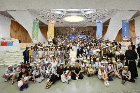 Pope Leo XIV Meets With Over 600 Children - Vatican