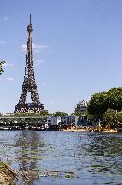 Construction of safe bathing area for swimming in the Seine - Paris RL