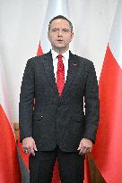 Polish President Elect Karol Nawrocki Press Conference - Warsaw