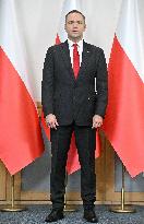 Polish President Elect Karol Nawrocki Press Conference - Warsaw