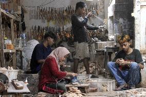 Miniature Guitars Making - Indonesia