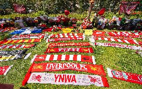 Diogo Jota Tributes - Liverpool
