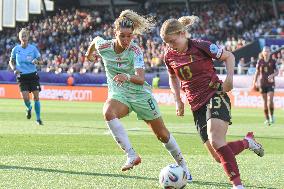 CALCIO - UEFA Campionato Europeo - UEFA Women's EURO 2025 - Belgium vs Italy