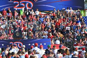 Trump participates in the Salute to America Celebration