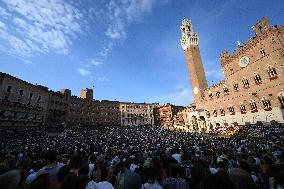 Palio in Siena Historical Horse Race - Italy