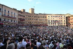 Palio in Siena Historical Horse Race - Italy