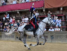 Palio in Siena Historical Horse Race - Italy