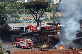An Explosion at A Service Station Injures at Least 21 People - Rome