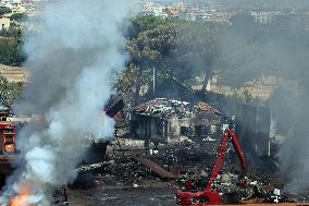 An Explosion at A Service Station Injures at Least 21 People - Rome
