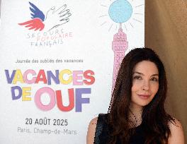 Press Conference for the World Day of the Forgotten of the Holidays - Paris