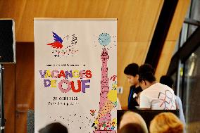 Press Conference for the World Day of the Forgotten of the Holidays - Paris