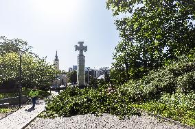 Storm warning in Estonia