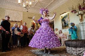 Opening of an art exhibition