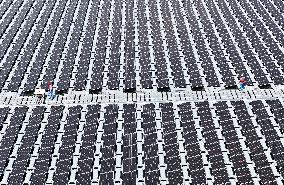 China First All-seawater Floating PV Project Put Into Use