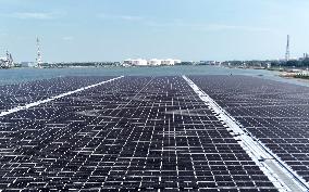 China First All-seawater Floating PV Project Put Into Use