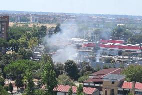 An Explosion at A Service Station Injures at Least 21 People - Rome