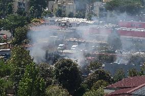 An Explosion at A Service Station Injures at Least 21 People - Rome