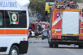 An Explosion at A Service Station Injures at Least 21 People - Rome