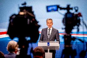 PM Dick Schoof Speaks At Press Conference - The Hague