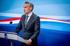 PM Dick Schoof Speaks At Press Conference - The Hague