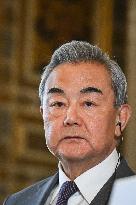 Presser with Jean-Noel Barrot and Wang Yi - Paris