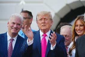 President Trump Signs Tax Bill at the White House in Washington